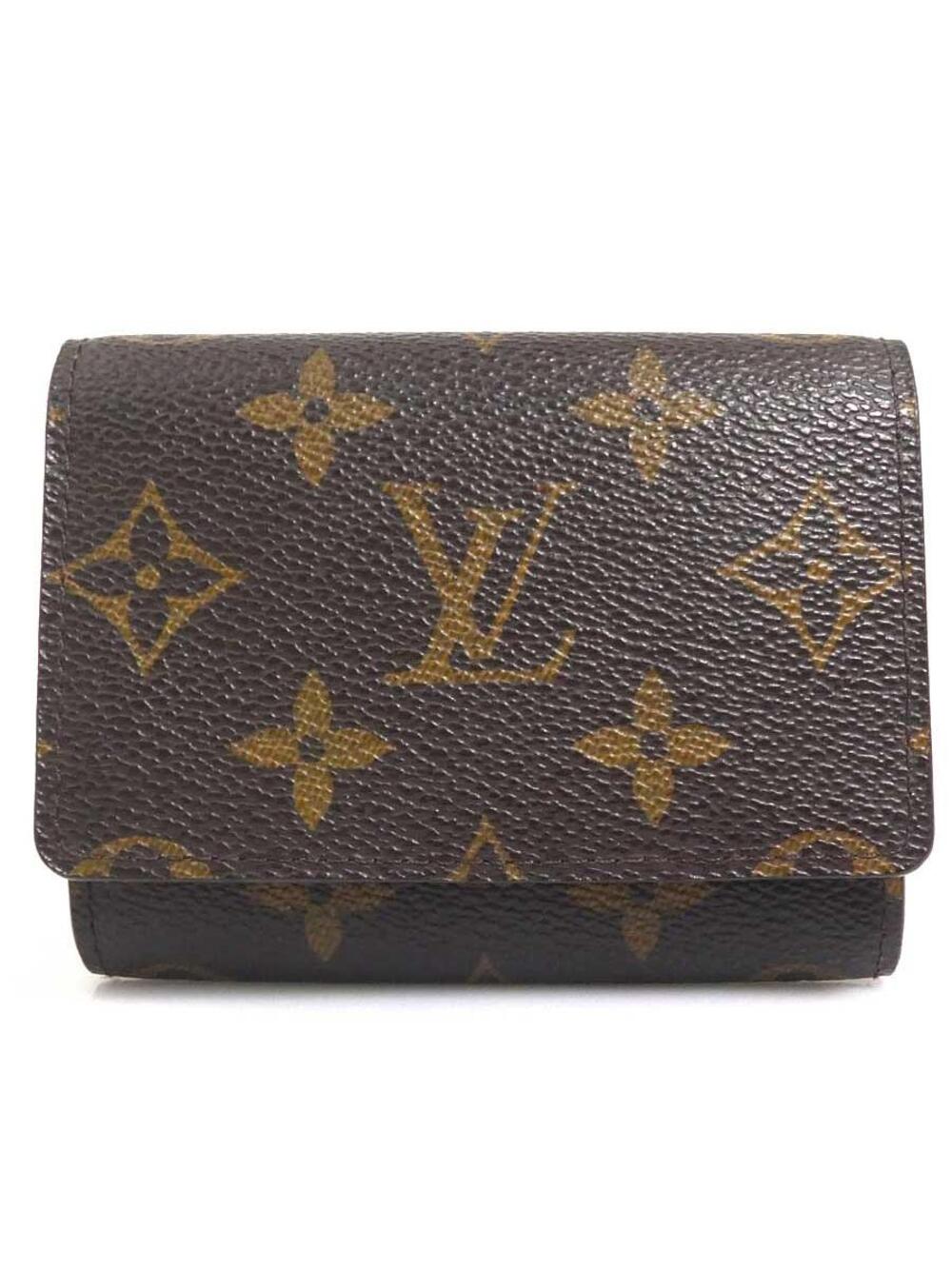 Auth Louis Vuitton Momogram Card Case #366534L20B